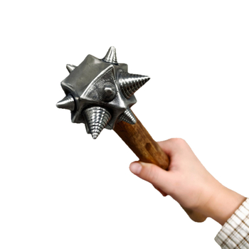 Višenamjenski čekić s okruglom glavom od nehrđajućeg čelika i drvenom drškom, za automobilnu samozaštitu i razbijanje prozora