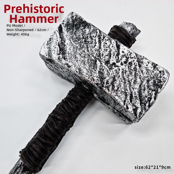 Ciocan Orc PU Foam Prop pentru Cosplay, Material PU, Prop decorativ, Brand Claw clawle animation