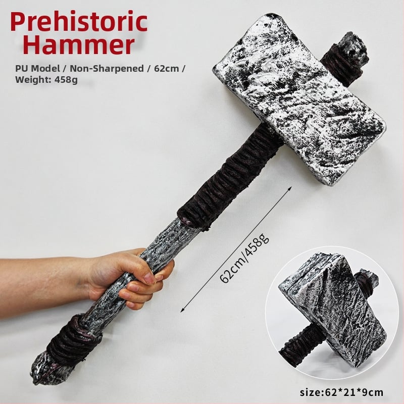 Ciocan Orc PU Foam Prop pentru Cosplay, Material PU, Prop decorativ, Brand Claw clawle animation