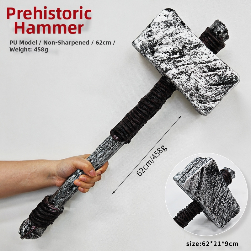 Ciocan Orc PU Foam Prop pentru Cosplay, Material PU, Prop decorativ, Brand Claw clawle animation