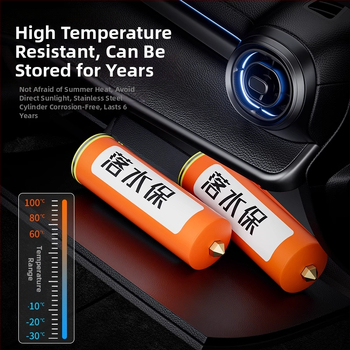 Automātisks transportlīdzekļa glābšanas riņķis ar loga laušanas ierīci, automašīnas glābšanas aprīkojums noslīkšanai, plūdošā iekārta soma