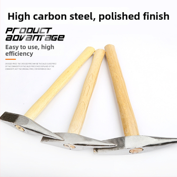 Suvirinimo plaktukas su anglies plieno galvute, skirtas šlako ir rūdijimo šalinim