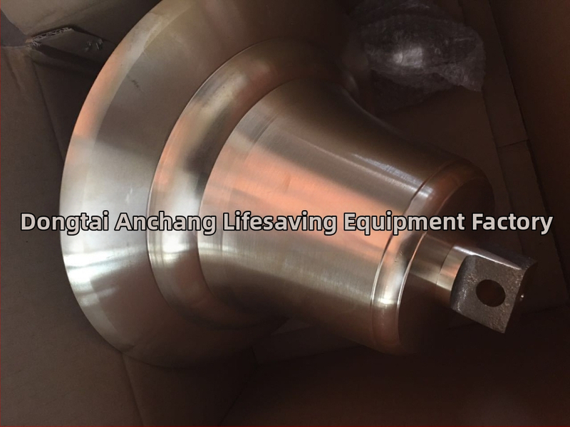 Jūras vara miglas zvans ar dziļuma mērīšanas āmuru; gravēšana kuģa nosaukums un reģistrācijas ostai; Anchang modelis 160