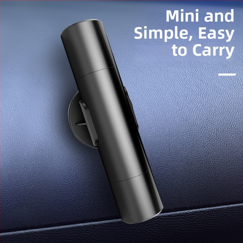 Automobiļa ārkārtas glābšanas līdzeklis: loga laušana un drošības jostas griezējs, volframa tērauds, 0,12 kg, zīmols Liu Yang Che Zhiku, licencēta privātā preču zīme