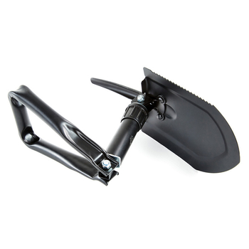 Daudzfunkcionāla saliekamā inženierlāpsta kempingam un izdzīvošanai, pašizsardzībai un automašīnas ārkārtas aprīkojumam; nerūsējošs tērauds; saliekamā konstrukcija; pārnēsājama