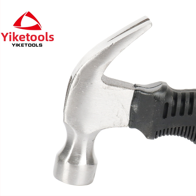 Mini nagų plaktukas su plastine rankena ir plienine galvute; smūgiams atsparus ir sprogimams atsparus, skirtas automobiliui