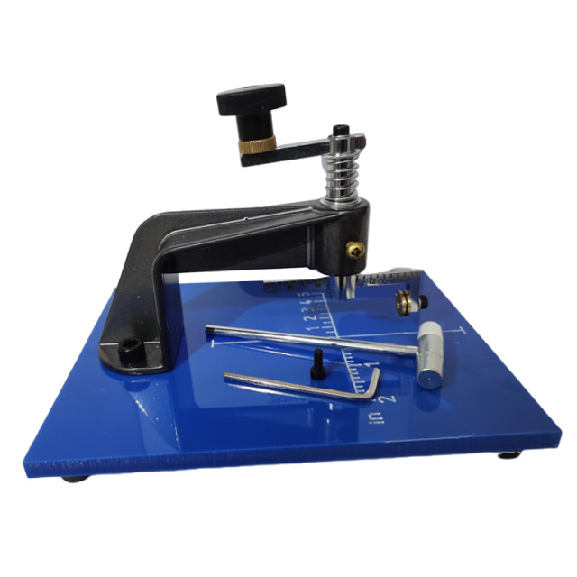 Apaļā spoguļa instrumentu un divgalvains stikla āmurs komplekts precīzai stikla griešanai