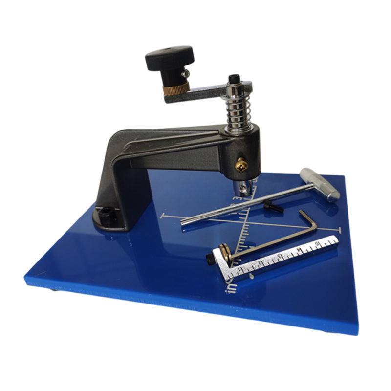 Apaļā spoguļa instrumentu un divgalvains stikla āmurs komplekts precīzai stikla griešanai