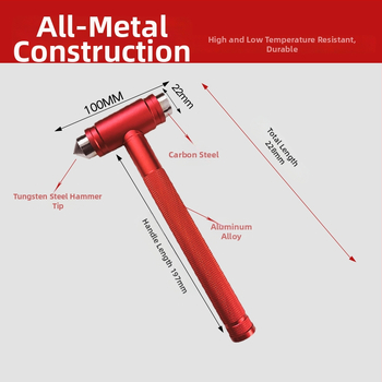 Tongye Gaisro saugos plaktukas – Evakuacijos plaktukas iš aliuminio lydinio, 360 g, kilmė Zhejiang, pritaikomas apdorojimas