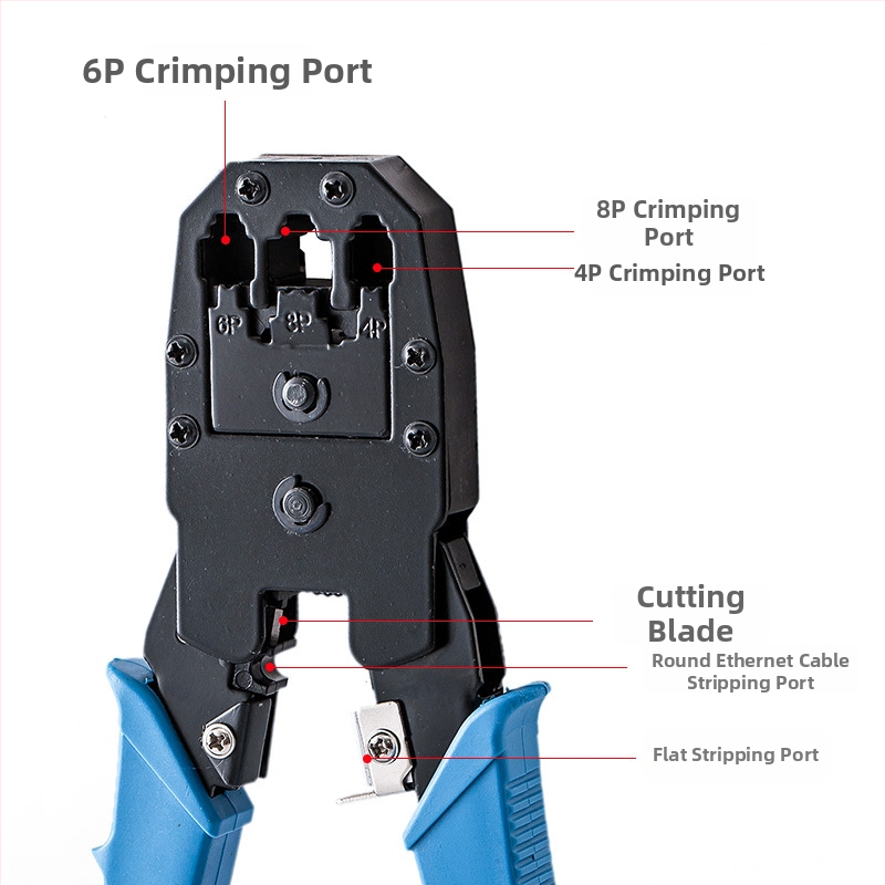 Комплект инструменти за електрическа поддръжка, 12 части, въглеродна стомана, инструментален комплект за битова употреба