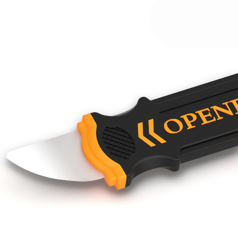 Antistatiskas divgalvas atvēršanas instruments no sakausējuma tērauda, piemērots mobilo tālruņu un datoru remontam; tīrais svars 0.1.