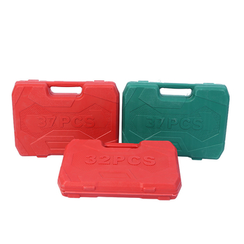 Комплект инструменти за гнезда със тресчотков ключ, хром ванадий стомана, за механично и автообслужване, ремонт на машини