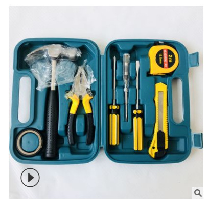 Sakausējuma instrumentu komplekts transportlīdzekļiem, 9 gab. automobiļu remonta komplekts kastē, 500 g