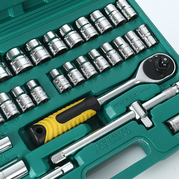 32 gab./komplekts Socket Wrench ar ratche rokturi auto remontam – metriskā standarta, 4 kg