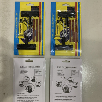 Automobiļu riepu remonta instrumentu komplekts, 6 gab., modelis: Mazs riepu remonts, svars 200 g