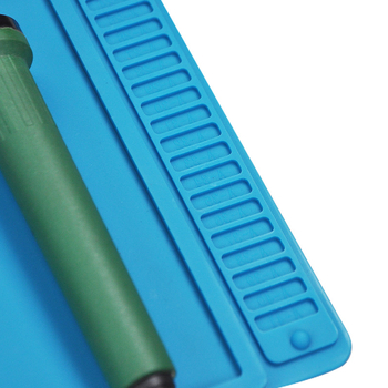 Teriga Magnētiska silikona gela siltuma izolācijas paliktnis ar vāciņu un komponentu uzglabāšanas nodalījumu telekomunikāciju uzturēšanai