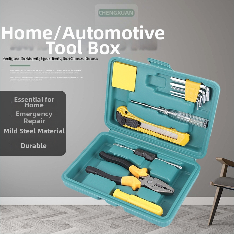 Sada nástrojov z legovanej ocele pre použitie v aute a doma, čistá hmotnosť 1000 g