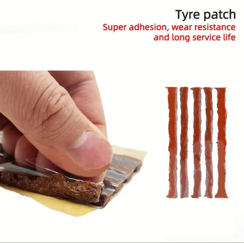 Colleo 42-τεμαχίων κιτ επισκευής ελαστικών σε τσάντα EVA για αυτοκίνητα, μοτοσυκλέτες και ηλεκτρικά οχήματα (Μοντέλο 0987)