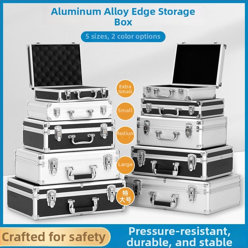 Kutija za alat od aluminijske legure, prilagođena preciznim instrumentima, kapacitet 10L, ABS unutrašnjost