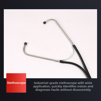 Automobilinis stetoskopas varikliui cilindra triukšmo nustatymui ir nenormalių triukšmų diagnostikai; Medžiaga: nerūdijantis plienas/plastikas; Svoris: 140 g; Modelis: Auto stetoskopas; Naudojimo sritis: Automobilis