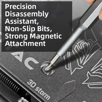 24 gab. skrūvgriežu komplekts no oglekļa tērauda sakausējuma datoru, viedtālruņu un planšetdatoru remontam ar noņemamiem mazajiem skrūvēm