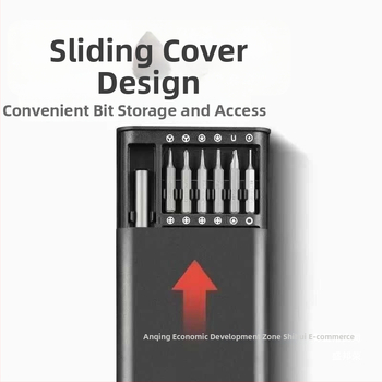 Sheng bangrong Visapusiškas atsuktuvų rinkinys kompiuterių remontui, 24 dalys, anglies plienas