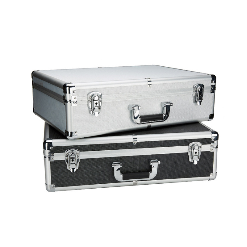 Kutija za alate od aluminijske legure s ručkom, prijenosna kutija za instrumente, višenamjenska aluminijska kutija, kutija za pohranu noževa, aluminijska kutija