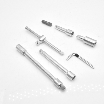 53 gabalu instrumentu komplekts ar ratcheta atslēgu un uzgaļiem, oglekļa tērauds