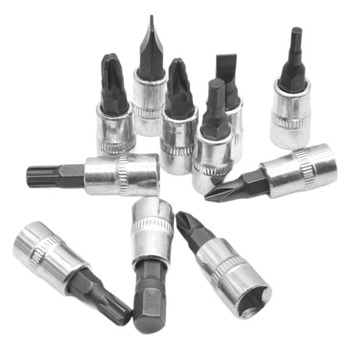 53 gabalu instrumentu komplekts ar ratcheta atslēgu un uzgaļiem, oglekļa tērauds