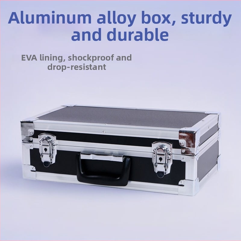 Aliuminio lydinio įrankių dėžė su EVA įdaila ir smūgio atsparumu