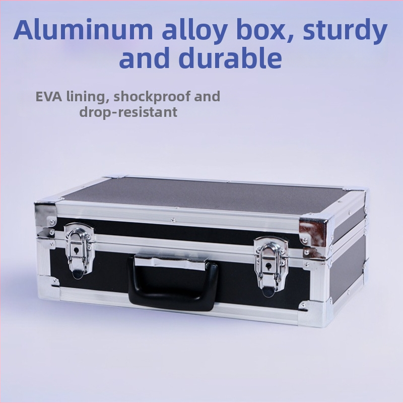 Aliuminio lydinio įrankių dėžė su EVA įdaila ir smūgio atsparumu