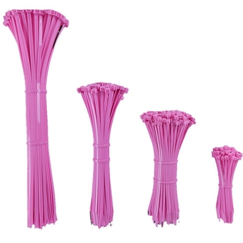 Nailonist isekinnituvad kaablisidemed, paksus 1.1–2.5 mm, 100 tk pakis, tööstuslikuks kasutamiseks