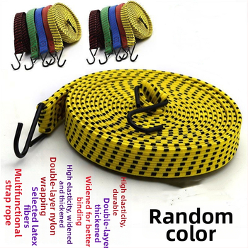 Universali automobilių elastinga juosta, atspari dėvėjimuisi stora gumos kabelis, apkrova 10 kg