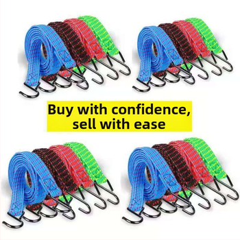 Universali automobilių elastinga juosta, atspari dėvėjimuisi stora gumos kabelis, apkrova 10 kg