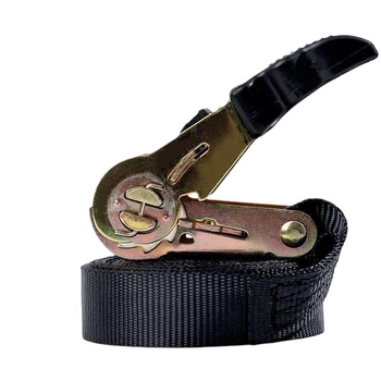 Ratchet siksna ar pašbloķējošu aizdari, plats un ciets motocikla bagāžai