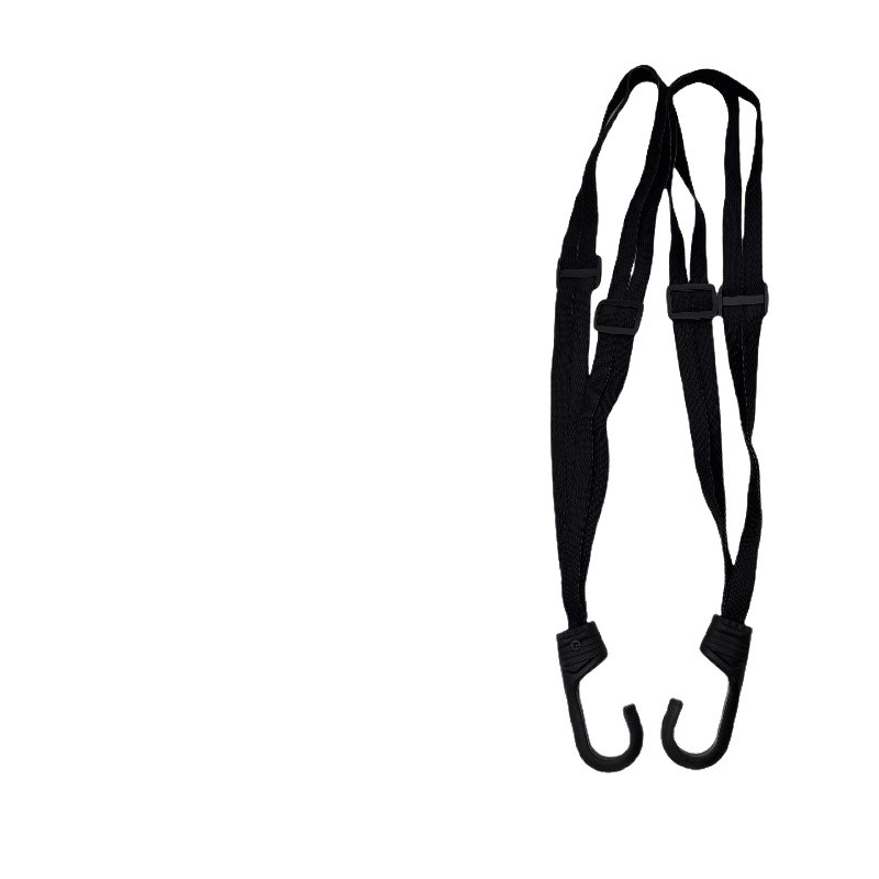 Elastīgā virve motociklam, neilons, garums 60–90 cm, diametrs 1 mm