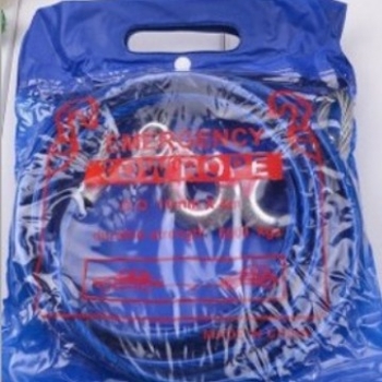 Стоманено въже за ремаркета и автомобили – здраво теглещо въже, капацитет 5 тона, модел 009, двойна употреба