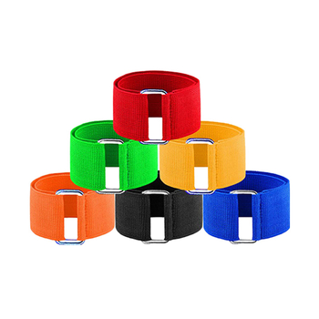 Rugalmas szalag kétfős háromlábú játékhoz Velcro-zárással; Anyag: nylon; Keverék: nylon-poliészter; Alkalmazások: szalagok, játékok, kötözők; Márka: Qiangxin