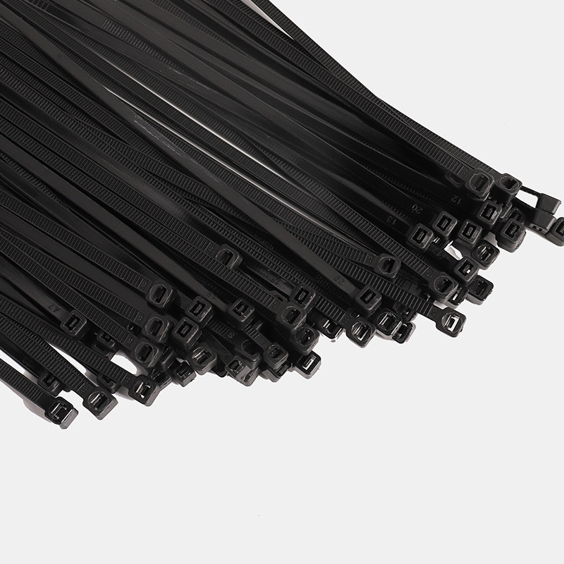 Autolukustuv nailonist ZIP-kinnitus tööstuslikuks kinnitamiseks, mõõdud 3 x 100 mm, paksus 0,2–0,3 mm, materjal: nailon, UL94 V-2