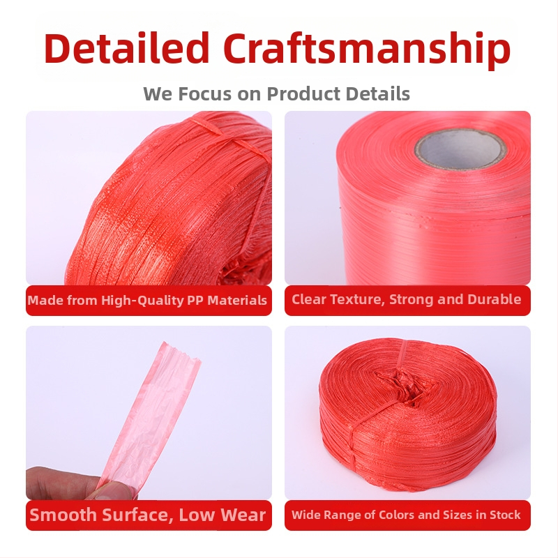 Pakendamise kinnituslint - Tüüp: Kinnituslint, Materjal: PE, Pikkus: 30 m, Laius: 10 mm, Katkemisjõud: 4 kg