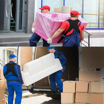 Mellény-stílusú szállító heveder bútorok mozgatásához – továbbfejlesztett szállító rendszer; anyag: 50% nylon + 50% poliészter; nylon/poliészter keverék; ipari felhasználás; Hongyi