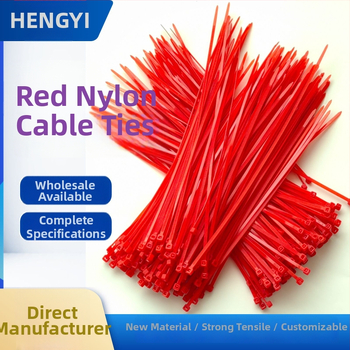 Savistiprintos nailoninės zip-juostelės vielų tvirtinimui, nailonas 6, storis 1,2 mm, gaisro atsparumo klasė 94V-2