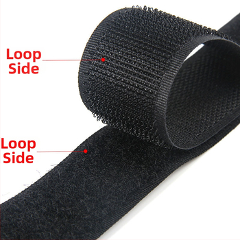 Velcro ruházathoz – injekciós kampós Velcro, anyag: 60% nylon, 40% poliészter, nylonos Velcro-keverék, alkalmazások: cipők, hátizsákok, autók, babatermékek, kábelek, pántok