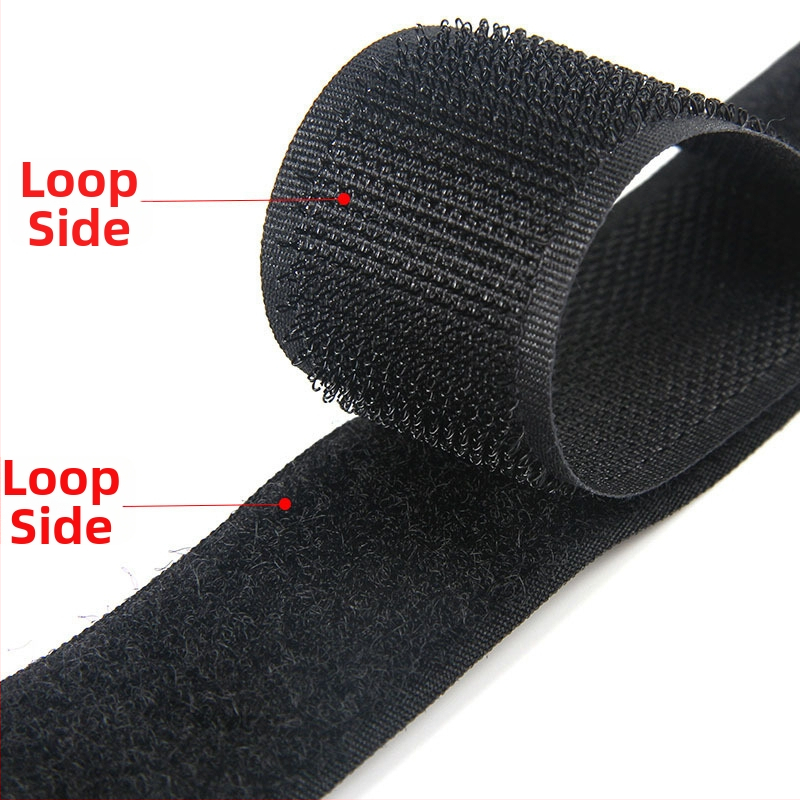 Velcro apģērbam – injekcijas āķa Velcro, materiāls 60% neilons + 40% poliesters, neilona Velcro maisījums, lietojums: kurpes, mugursomas, automobiļi, bērnu un mātes precēm, vadi, jostas