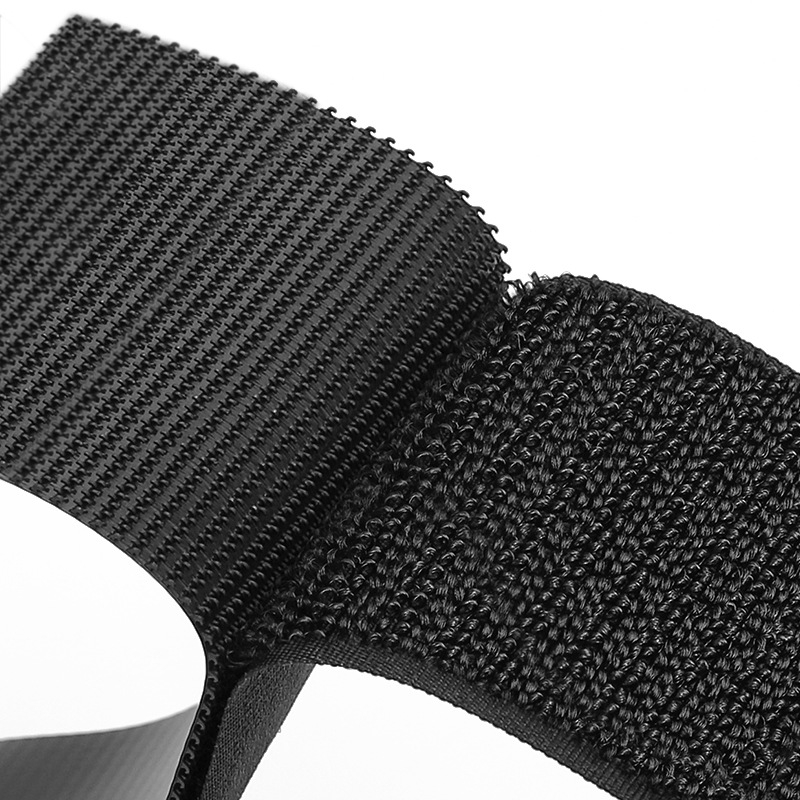 Velcro ruházathoz – injekciós kampós Velcro, anyag: 60% nylon, 40% poliészter, nylonos Velcro-keverék, alkalmazások: cipők, hátizsákok, autók, babatermékek, kábelek, pántok