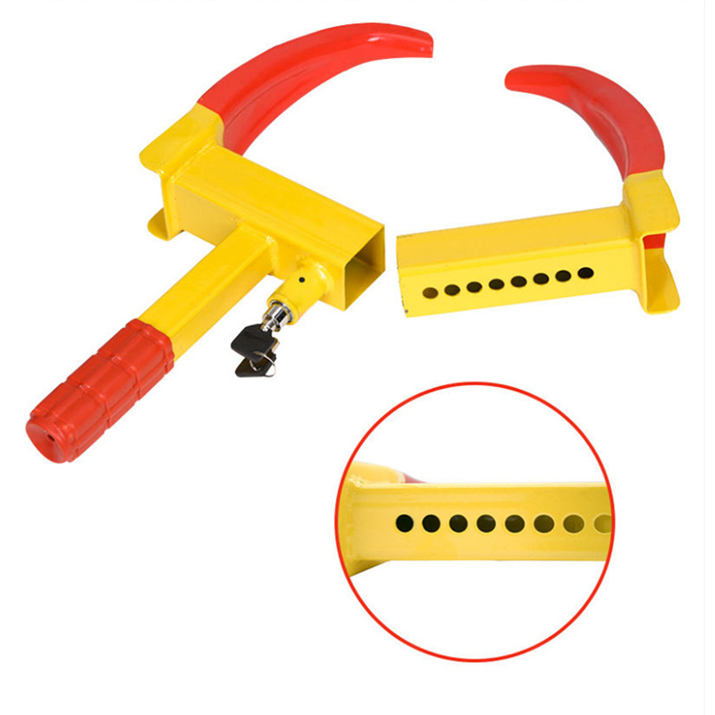 Vise tip zaptivača kotača za automobil, model Vise Tire Lock, materijal čelična ploča, marka Zhongteng, pogodno za auto i kamion