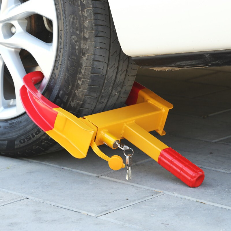 Fun Wheel Lock – Brava za auto gumu s rogovim dizajnom, 12 rupa zaPodešavanje, cilindar od čistog bakra