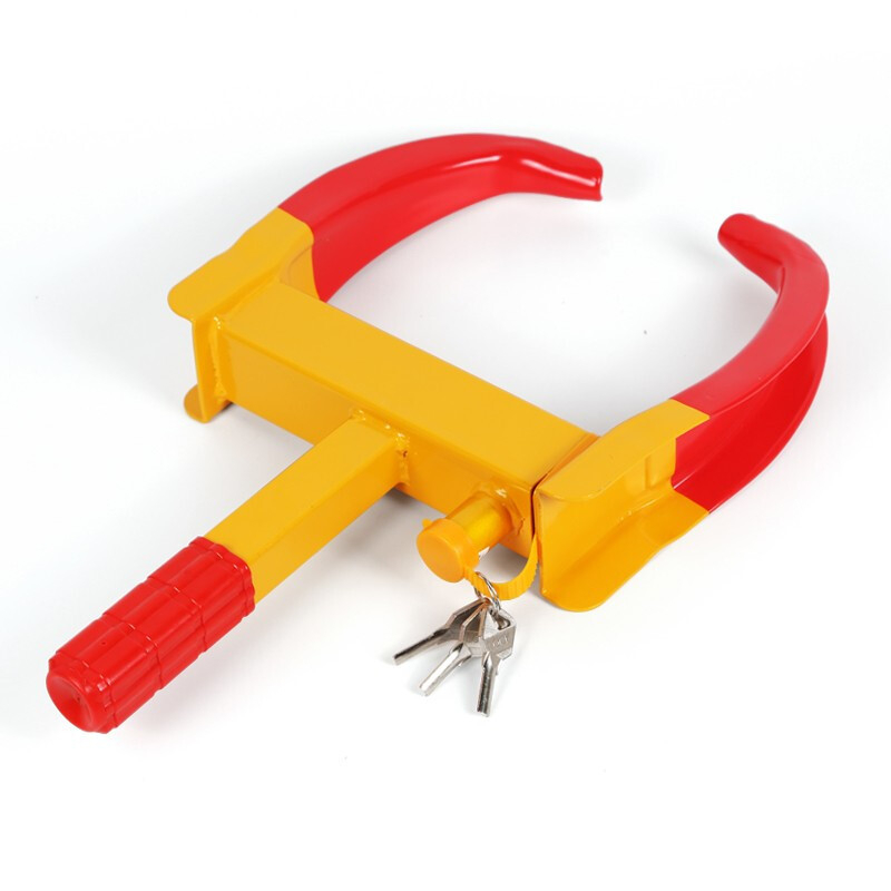 Fun Wheel Lock – Brava za auto gumu s rogovim dizajnom, 12 rupa zaPodešavanje, cilindar od čistog bakra