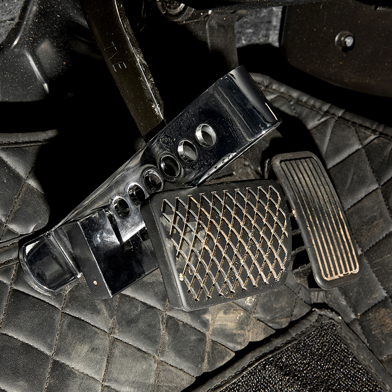 Κλειδαριά συμπλέκτη αυτοκινήτου - Καθολικός τύπος, από ανοξείδωτο χάλυβα, κύλινδρος από χαλκό