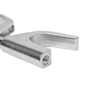 Blokáda volantu auta — hliníková zliatina a oceľ, model 381c, zámok s čepeľovým valcom